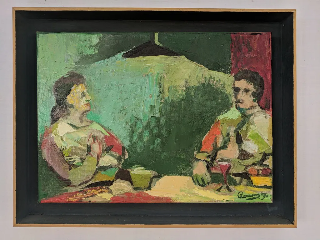 Conversation sous la Iampe