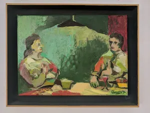 Conversation sous la Iampe