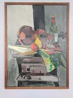 nature morte au violon Ill