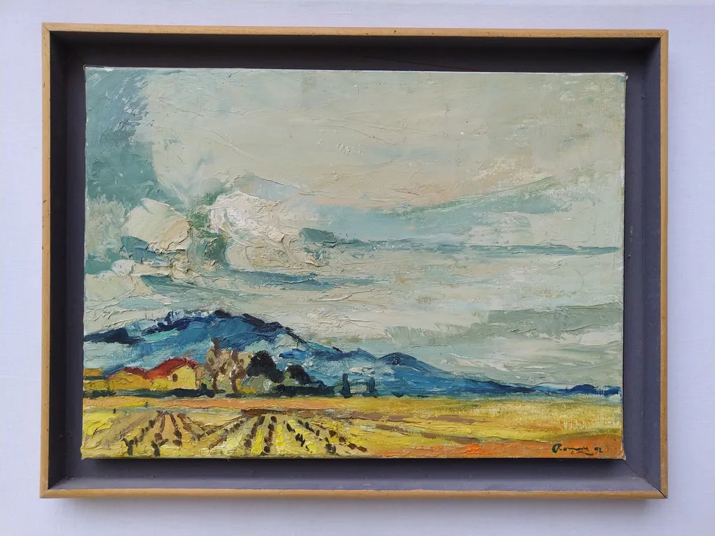 Paysage provencal - Sablet