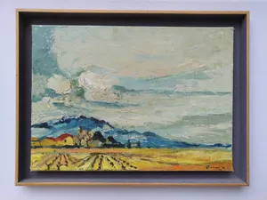 Paysage provencal - Sablet