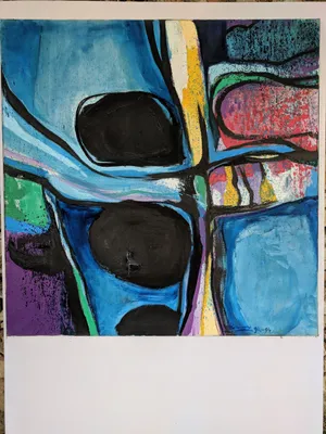 Macrocosme II (bleu)