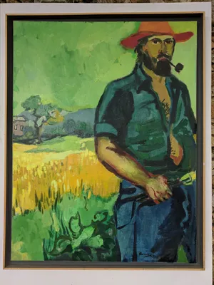 Le peintre dans la campagne