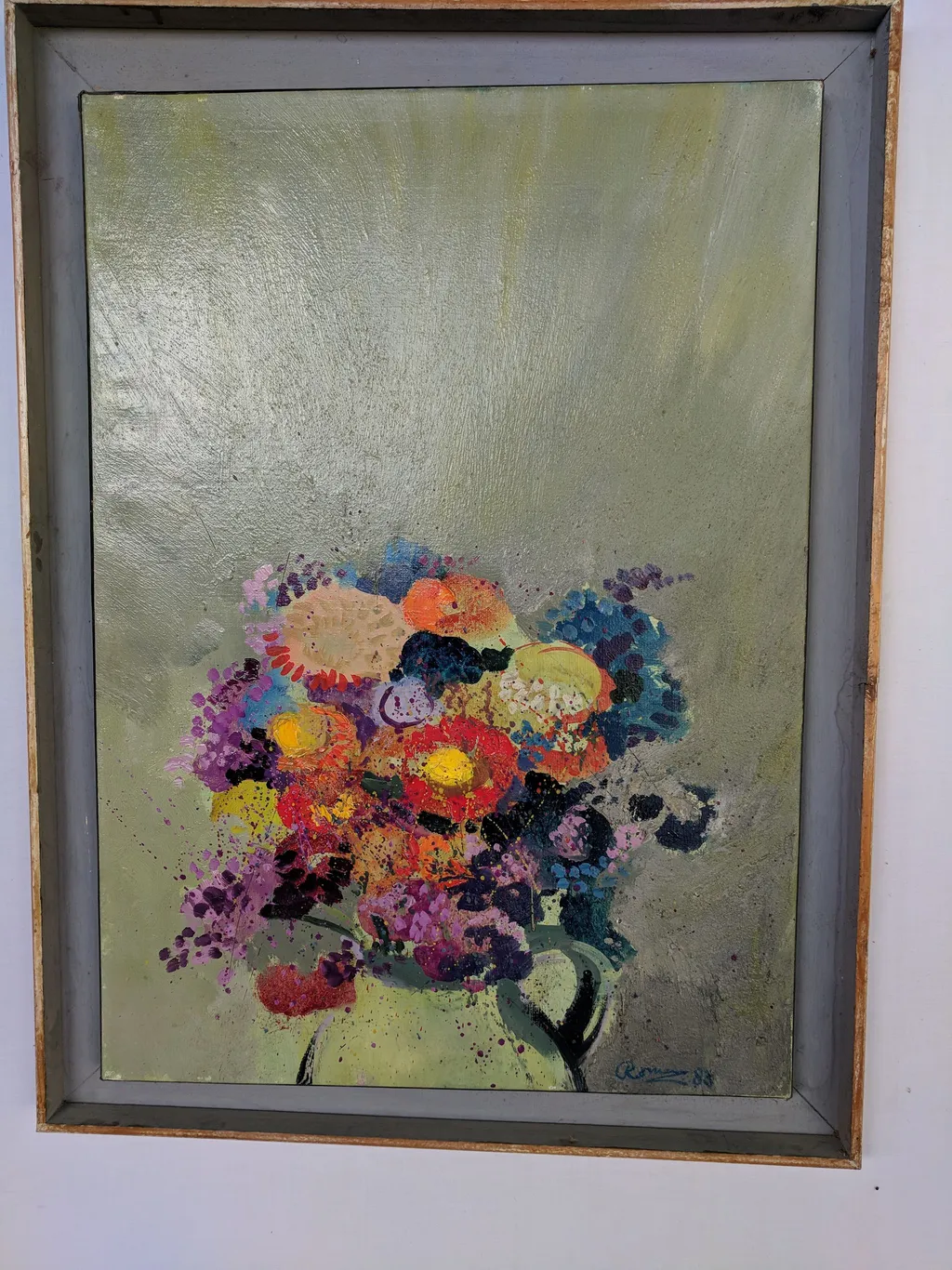 Bouquet de fleurs (vert Clair)