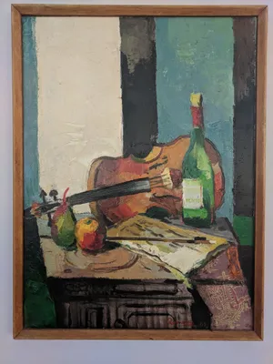 nature morte au violon l