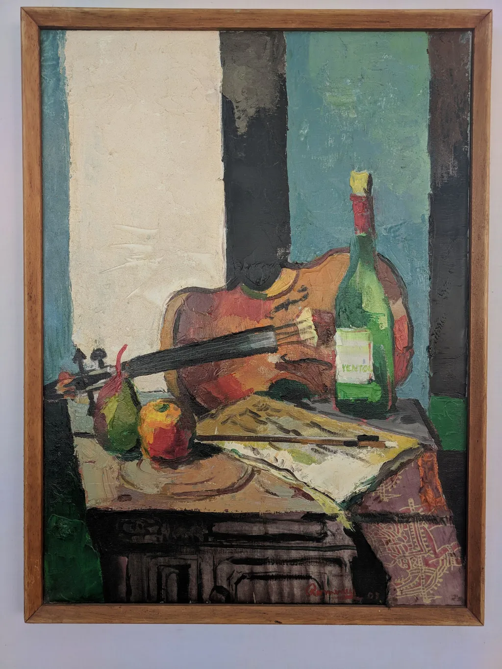 nature morte au violon l